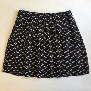 Ann Taylor Loft Pleated Spring Skirt